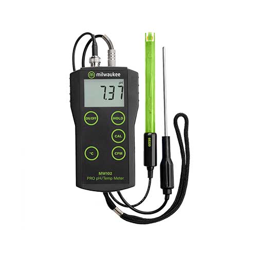 pH-Meter Med Termometer MV 102